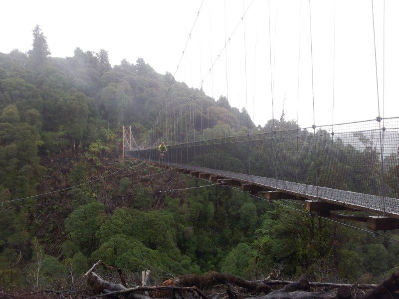 Swing bridge